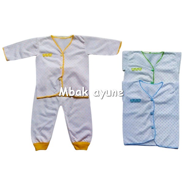 PROMO 3 Setelan baju bayi 0 - 6 bulan / set pakaian bayi / piyama bayi / set pakian tidur bayi / setelan tidur bayi / baju tidur / Baju Bayi Lengan Panjang Dan Celana Panjang / Baju bayi lengan panjang motif / Celana Panjang bayi MOTIF / SETELAN MURAH