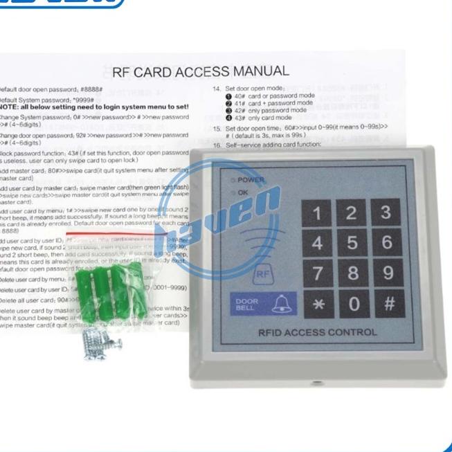 MESIN RFID ACCESS CONTROL / AKSES CONTROL / MESIN ACCESS DOOR LOCK