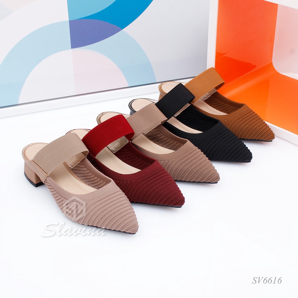 BIG SALE - Ivony Seivona - SV6616 Sepatu Slavina Heels Heel Series