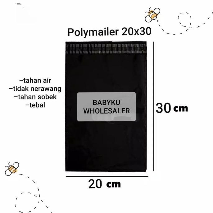 

Polymailer 20X30Cm 100 Lembar / Amplop Plastik Packing