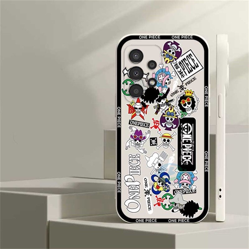 Soft Case Silikon Motif Pirate King Untuk Samsung A13 A03 A23 A22 A21S A12 A02S A11 A51 A10 A30 A50 A52 A20S A10S M12 J4 Plus J7 Pro