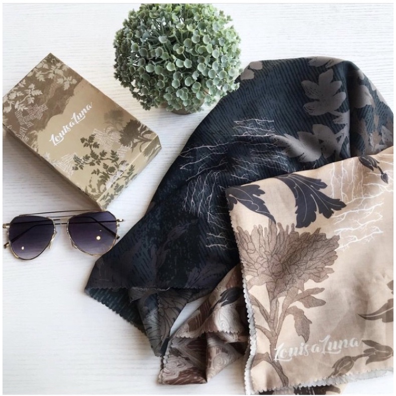 Louisaluna x Blibli.com scarf (preloved)
