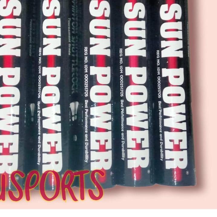 Shuttlecock Cock Badminton Bulutangkis SUN POWER SUNPOWER Ori