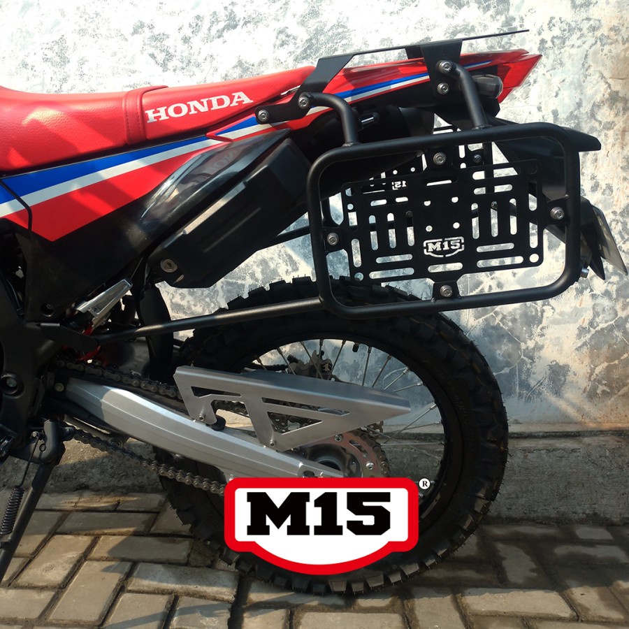 M15 Rak Samping Mundur Side Rack Honda CRF 250 Rally '17-'22