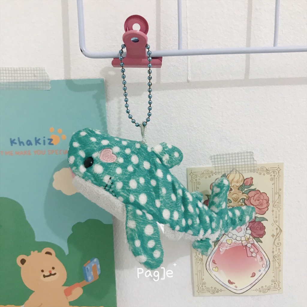 Whale Shark Sousuke Yamazaki Eternal Summer Anime Japan Paus Biru Bintik Polkadot [Preloved] - Bonek