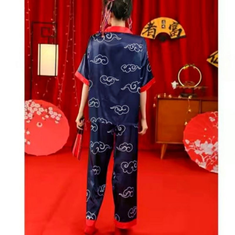 MDLV ~ 0453# CNY Opera Pajamas Set Imlek Import