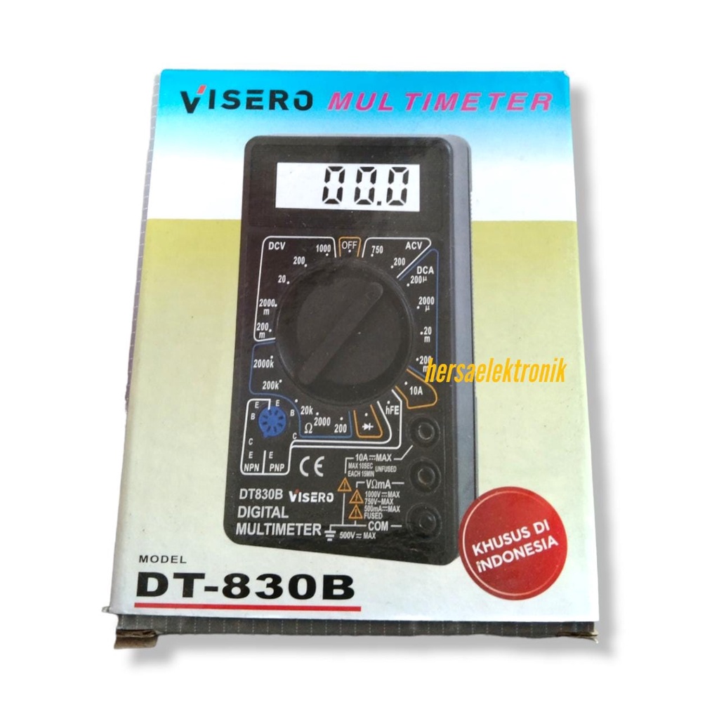 Multimeter avometer digital