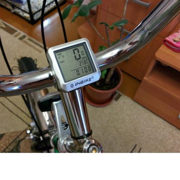 Inbike Speedometer Sepeda 14 Function LCD Display Bicycle