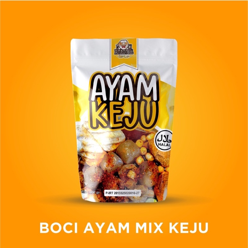 

BOCI MAKNYOS AYAM MIX KEJU