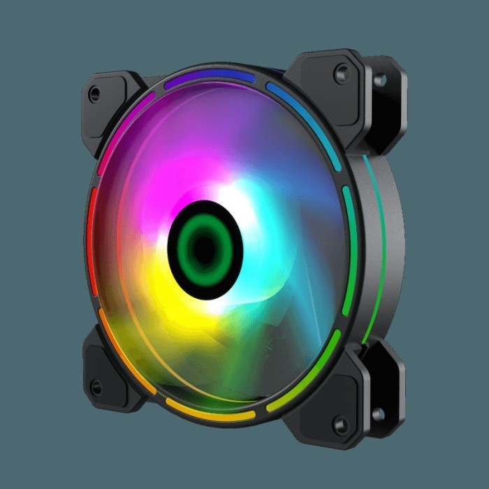 GAMEMAX FN-12RAINBOW D COOLING FAN (ARGB) GAME MAX 12 RAINBOW