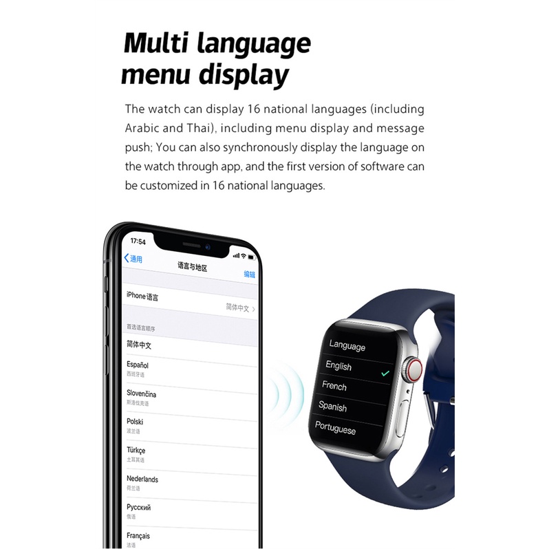Smartwatch i7 PRO MAX Smartwatch Jam Tangan Pintar SmartWatch