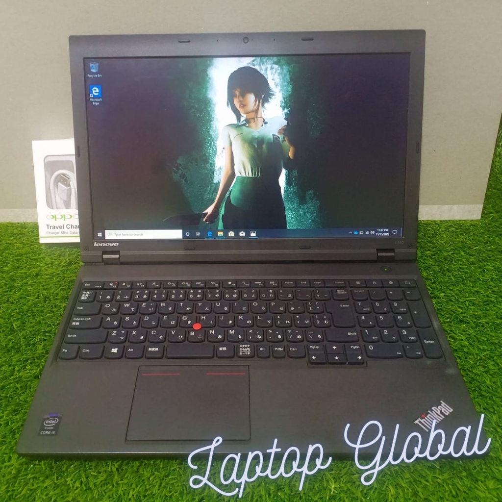 Laptop Lenovo ThinkPad  L560 L570 L580 L590 T530 Intel Core i5 i7 Layar 15 Inch Second Termurah Berk