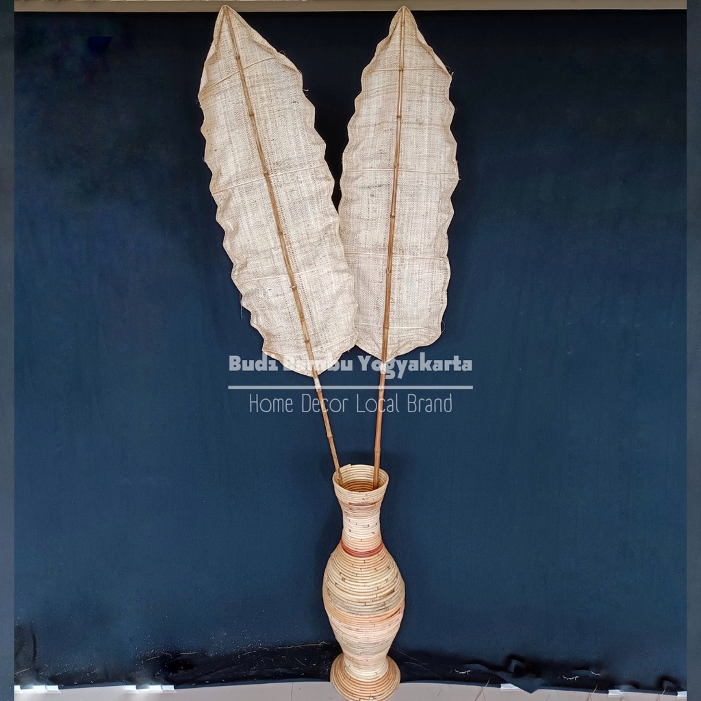 KIPAS BAGOR NATURAL BESAR DEKORASI HIASAN BUNGA KERING TERMURAH