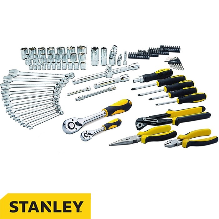 Stanley Hand Tool Kit Set / Alat Perkakas Set 110pcs STMT81243-840