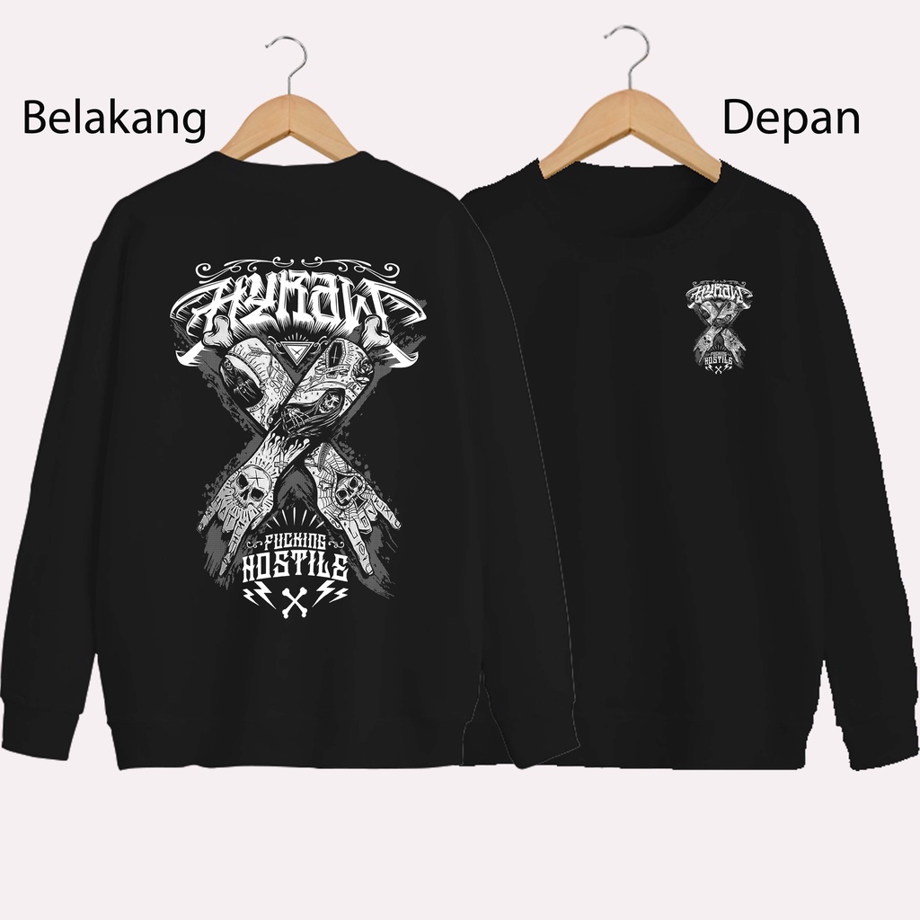 SWEATER UNISEX DB HYKAW PRIA DAN WANITA  SWEATER JUMBO