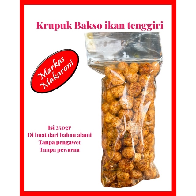 

kerupuk bakso ikan tenggiri pedas daun jeruk 250gr