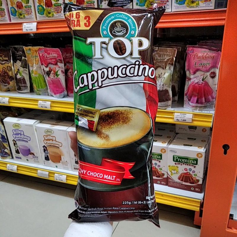 

top kopi 10s cappucino