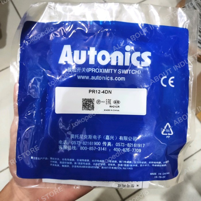 Prox Proximity Sensor Autonics Pr12-4Dn Pr12 4Dn Pr124Dn Pr12-4Dn Npn