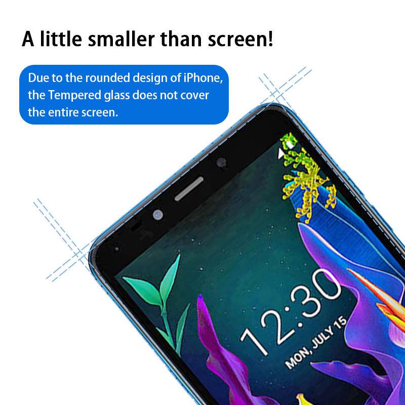 3pcs Pelindung Layar Tempered Glass 9H Untuk LG K50s K50 K41s K61 K51s K20 K11 K40 K30 2019 Plus