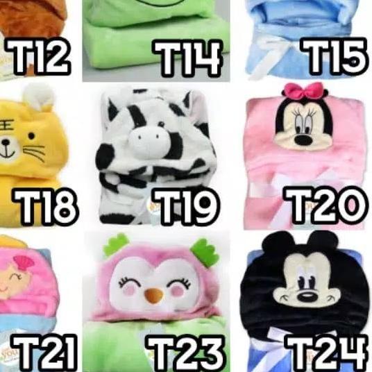 Selimut bayi Topi Carters / Selimut bayi murah / Selimut bayi lembut