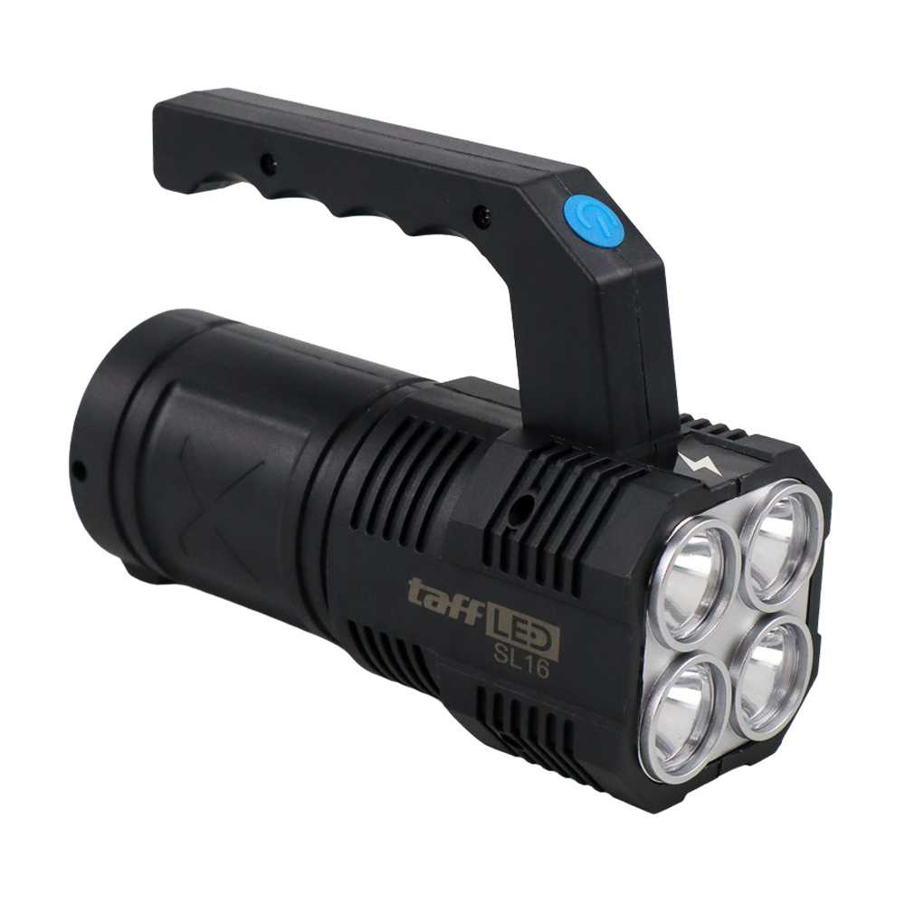 TaffLED Senter Darurat Flashlight Rechargeable LED+COB 1200mAh - SL16