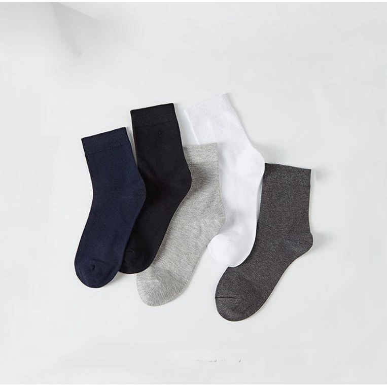 Kaos Kaki Pria Catton Kerja Sock Kerja Kuliah Formal Sock SCH039