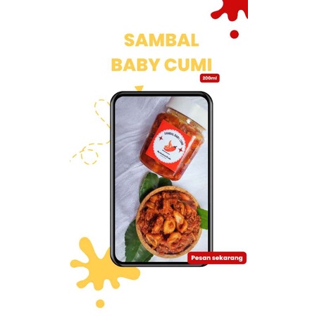 

sambal baby cumi by seafood geulis