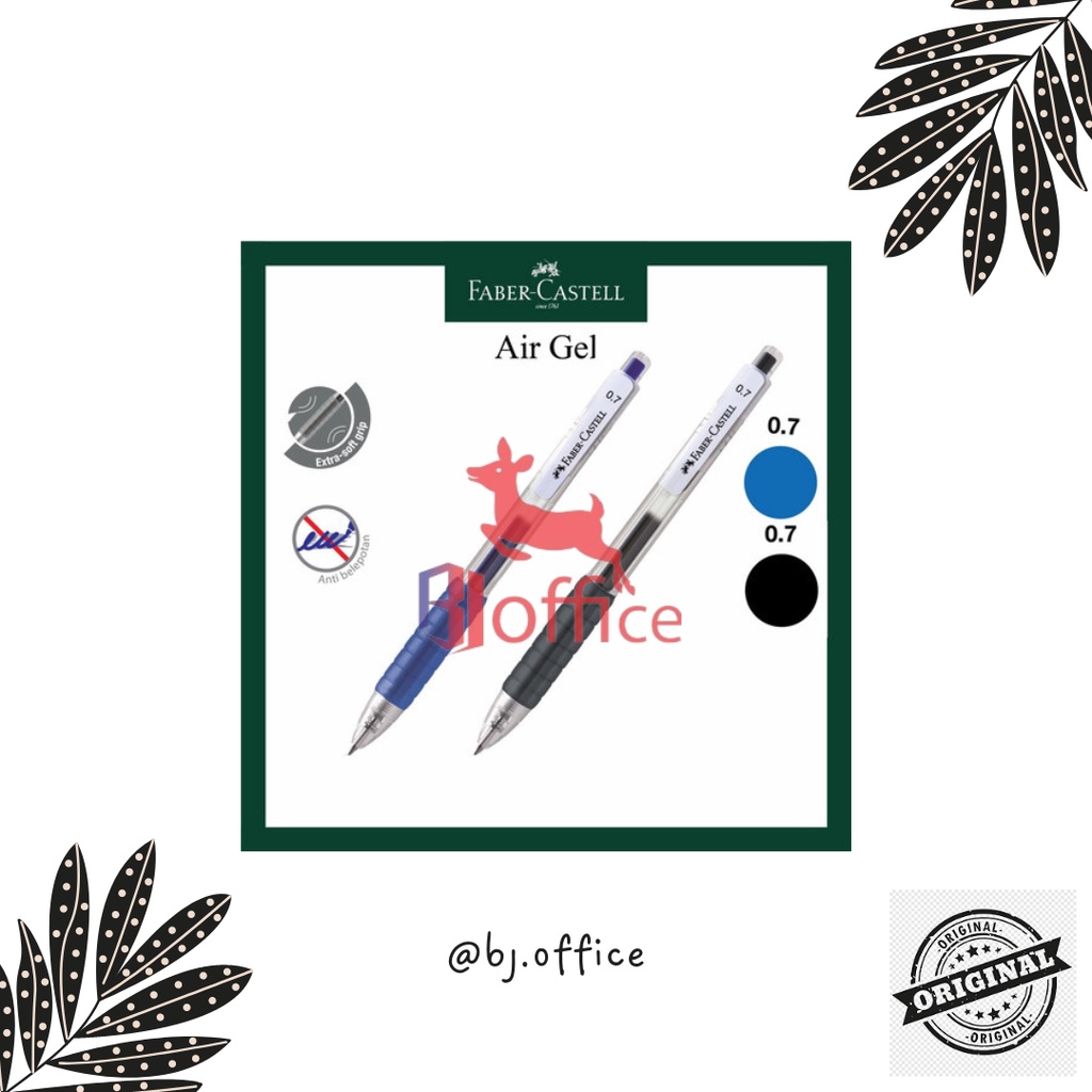 

Pulpen Fast Gel Faber Castell Fast Dry Pen Cepat Kering Faber Castell Ballpoint