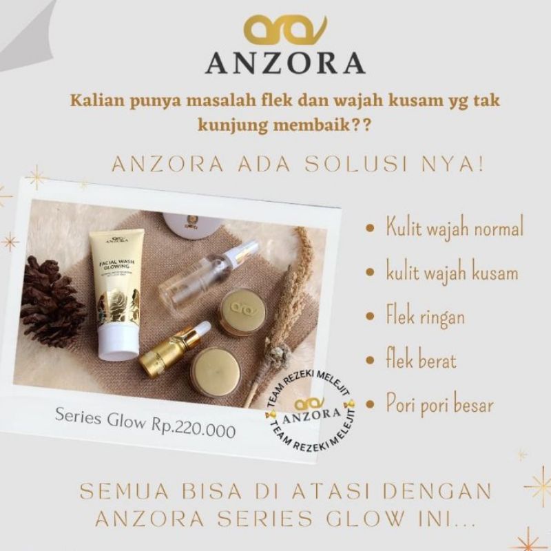 anzora skincare - cream anzora - anzora acne - anzora glow - anzora ADS - anzora acne dark spot