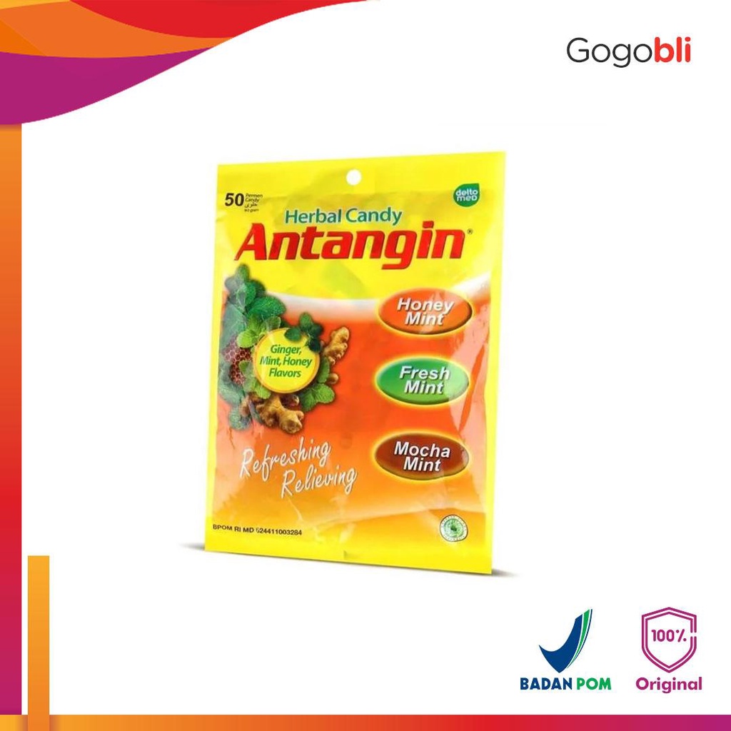 

Antangin Herbal Candy Bag Assorted 50s
