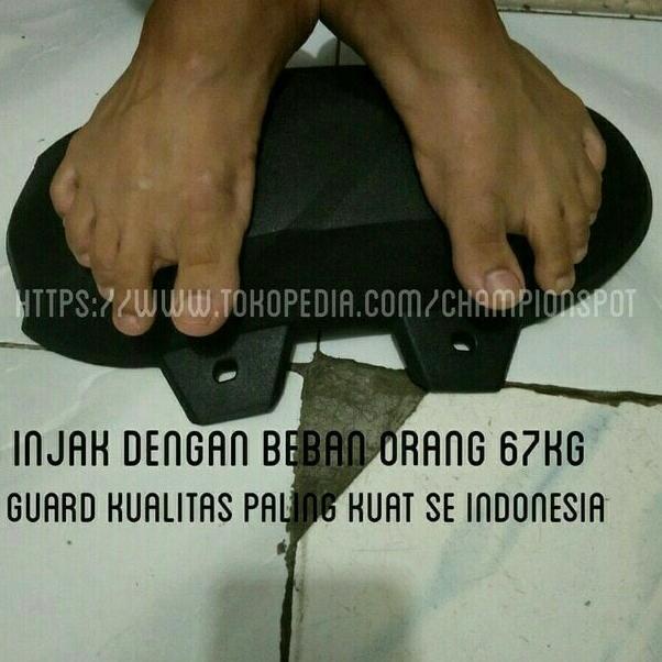 Mud Guard Universal / Mud Flap Universal / Spakbor Belakang Motor