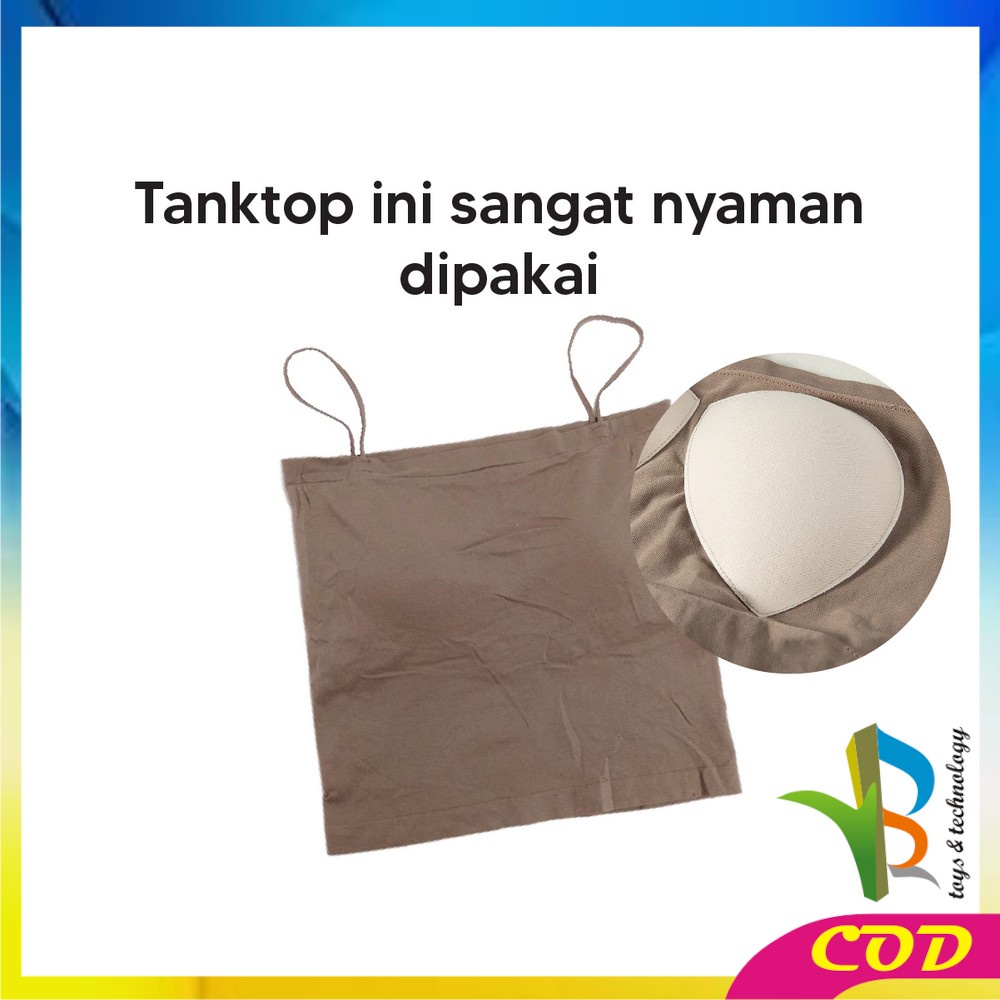 RB-P71 P72 Kemben Seamless Tank Top Wanita Tanpa Kawat / Pakaian Dalam top crop Tangtop Wanita