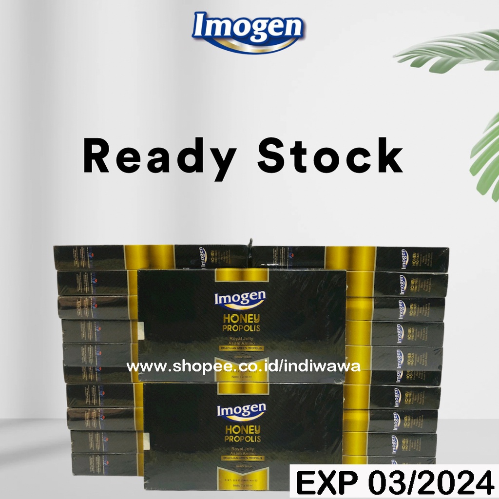 Original IMOGEN PROPOLIS isi 7 botol Kemasan Baru
