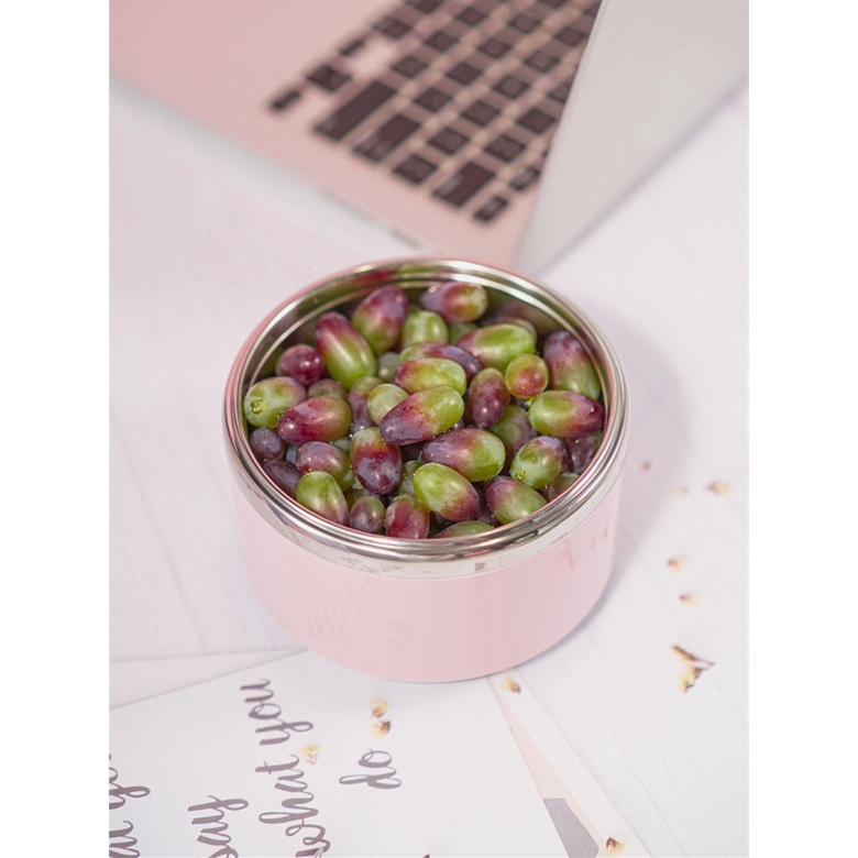 Tempat Makan Kotak Makan Stainless Steel 304 Tahan Suhu Tempat Makan Lunch Box Anti Karat