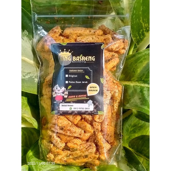 

basreng pedas daun jeruk 150gr