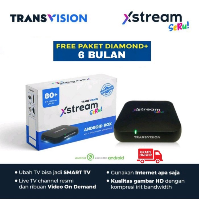 Jual Produk Terbaru Transvision Xstream Box Bulan Mncplay Box