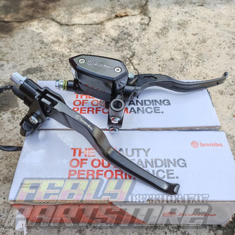 MASTER REM BREMBO OVAL SET HANDLE KOPLING MASTER REM BREMBO MODEL RCB OVAL SET KOPLING BEAT AEROX VA