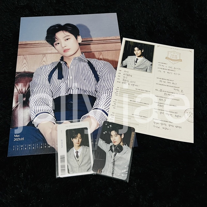 The Boyz TBZ Hyunjae Younghoon Juyeon Sangyeon BYOK Be Your Own King Season Greeting 2021 Set Photoc