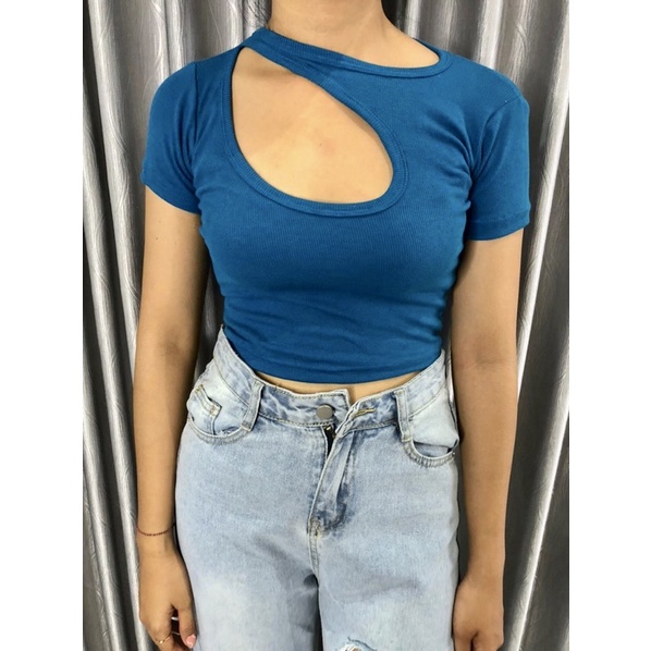 Crop Top Rib Gia