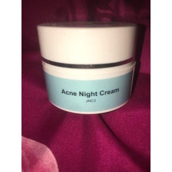 Acne niht cream jnc3 Jglow