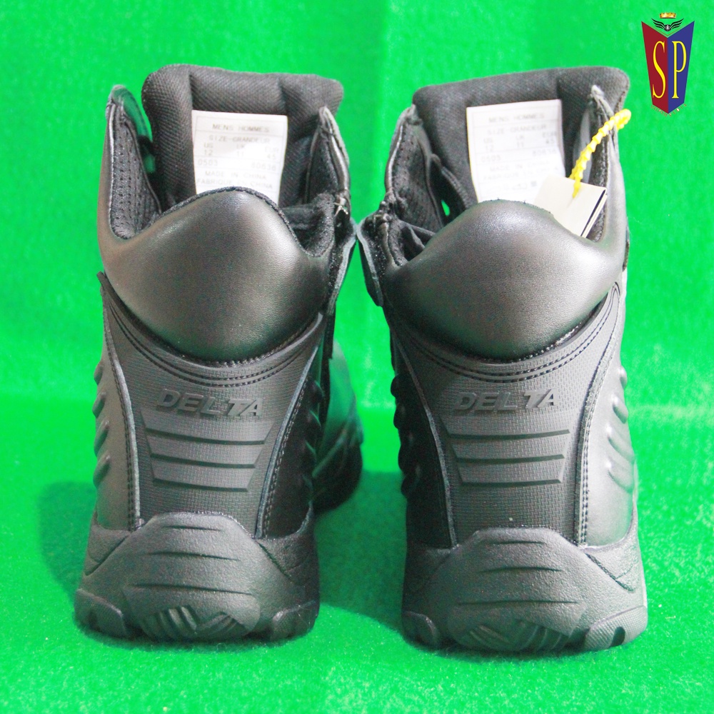 Sepatu Tactical Cordura Delta Boots 6 Hitam - Sepatu PDH Tactical