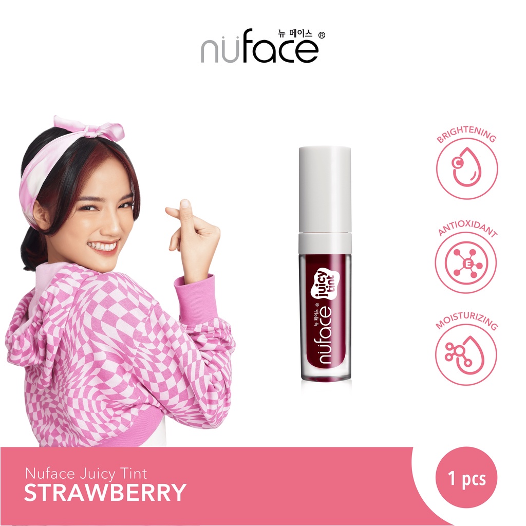 Nuface Juicy Lip Tint Tahan Lama - Nuface Lip Tint