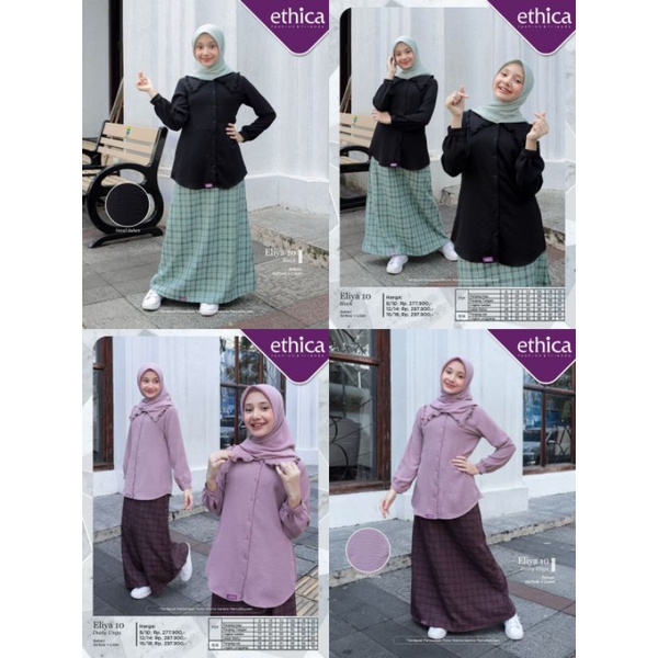 ETHICA ELIYA 10 (BLACK, DUSTY UNGU)