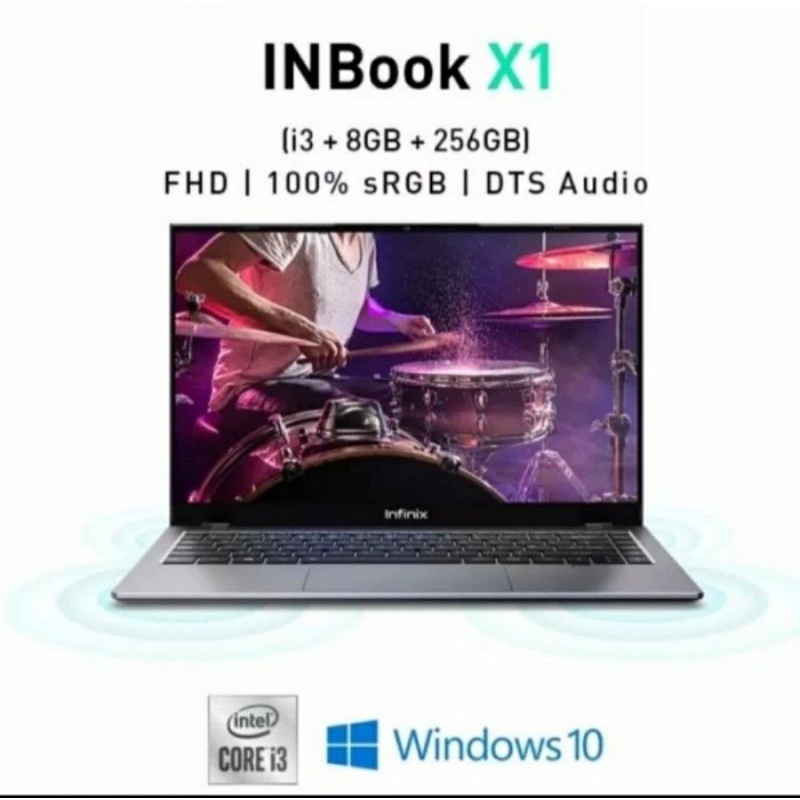 Laptop Infinix X1 core i3 (8GB+256GB) Layar 14 SSD Intel i3 Garansi Resmi