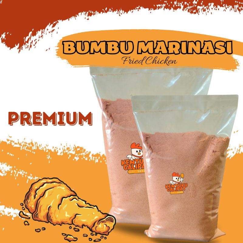 

Bumbu Marinasi fried chicken (0,5 Kg) | Untuk 25 Kg Ayam