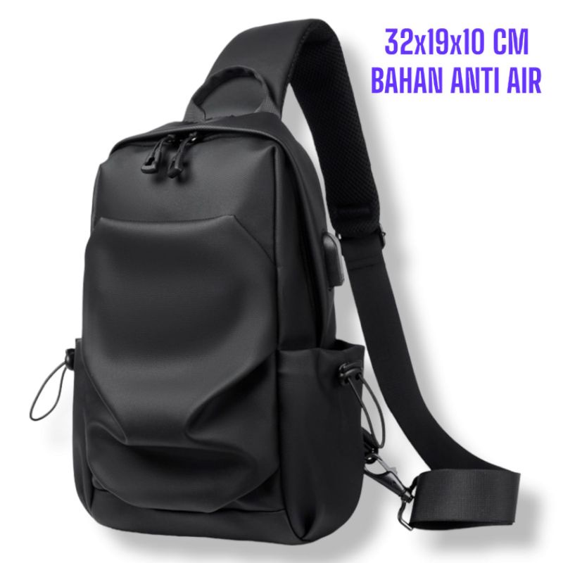 Tas ransel/Tas pria/Tas wanita/waterproof/ Tas Parkson ORI - USB PORT