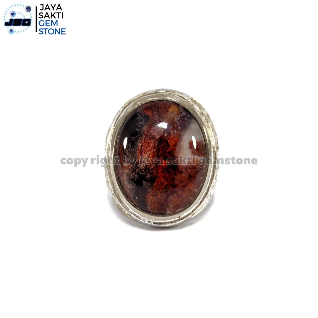 Natural Batu Akik Lumut Trenggalek LT15