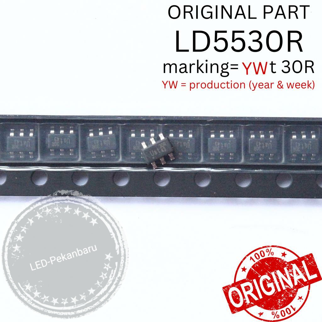 ORIGINAL IC PWM CONTROLLER LD5530RGL LD5530R LD 5530 30R SMD SOT-26