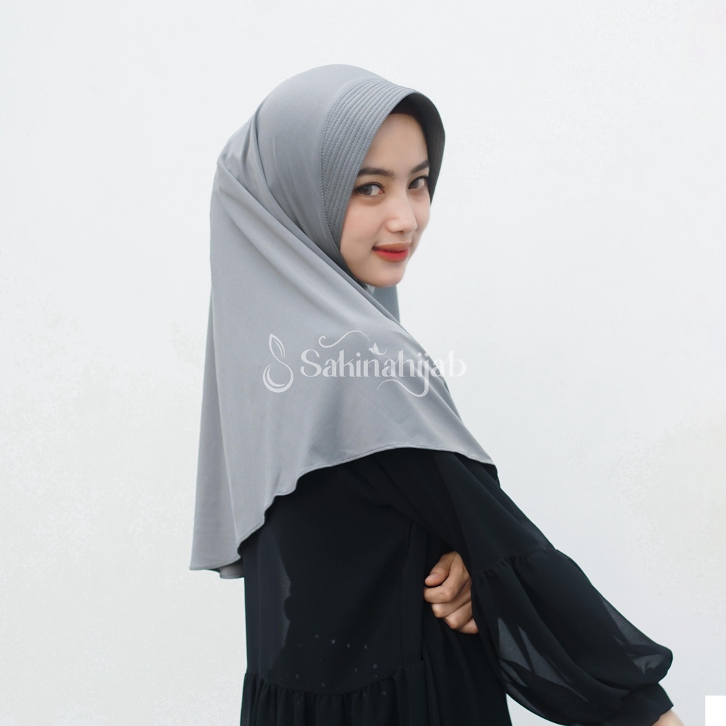 Bergo Hamidah Hijab Instan Jersey | Sakinahijab8