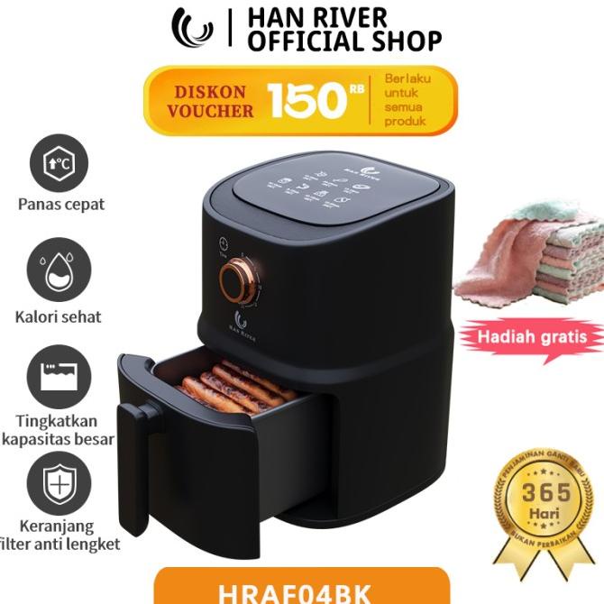 HAN RIVER Air Fryer 3.2L Low power Pink 800watt